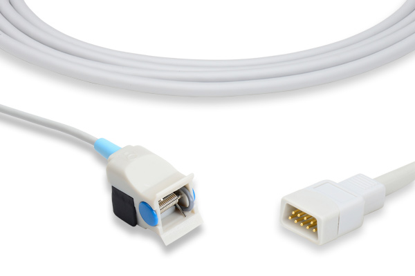 Datex Ohmeda Compatible Short SpO2 Sensor Pediatric Clip Bag of 1