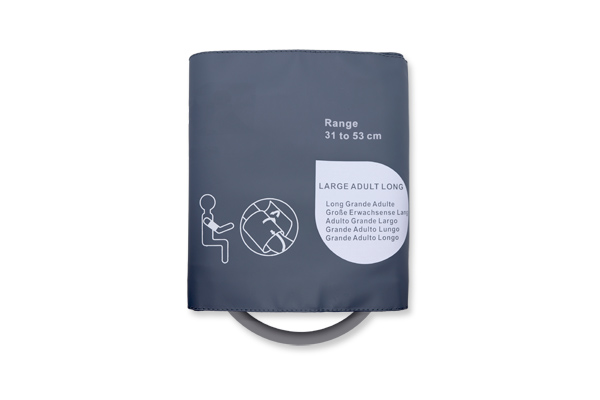 Reusable NIBP Cuff Adult Large Long Single Hose 31 - 53 cm - M4558B