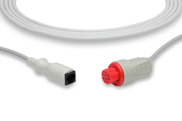 Datex Ohmeda Compatible IBP Adapter Cable Medex Abbott Connector