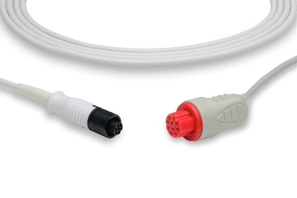 Datex Ohmeda Compatible IBP Adapter Cable Medex Logical Connector