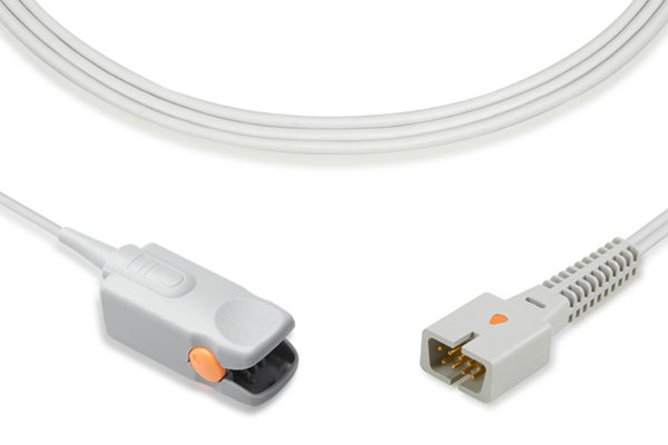 Philips Compatible Short SpO2 Sensor Adult Clip Bag of 1