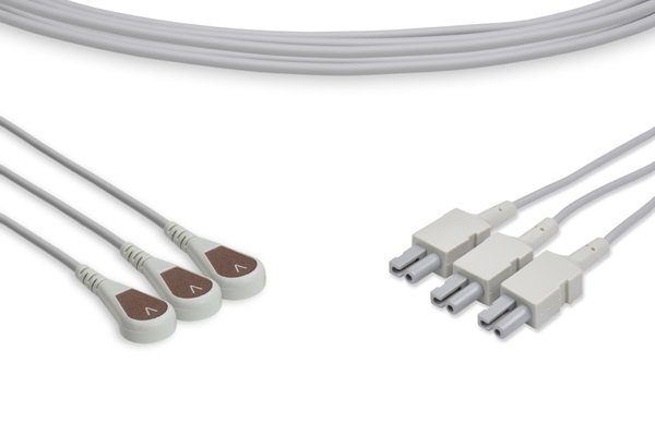 Philips Compatible ECG Leadwire 3 Leads Snap - M1546A